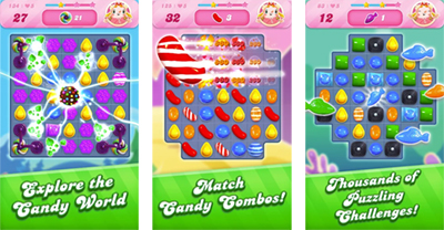 Candy Crush Saga jogos para celular