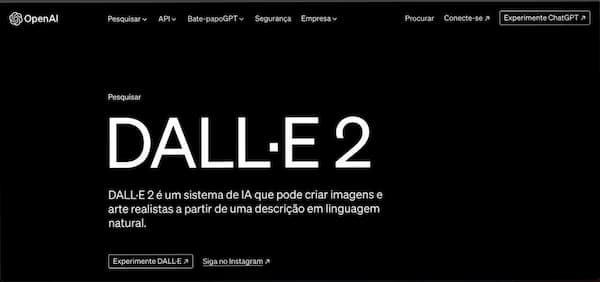 Dall-E 2 imagens com inteligência artificial