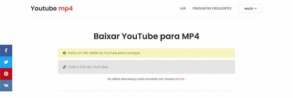 YoutubeMP4 baixar vídeos do YouTube 